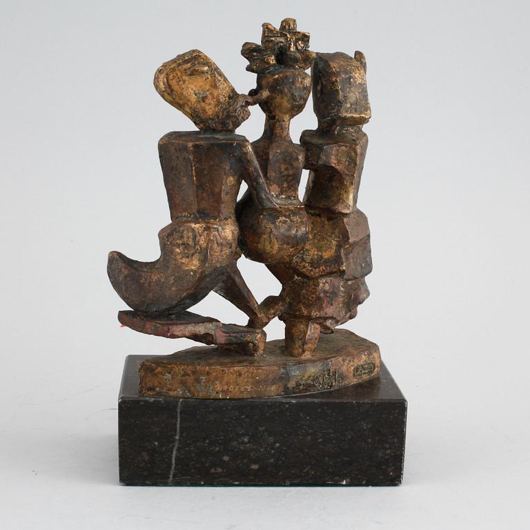 ERIC GRATE, a bronze sculpture, signed and numbered Cb 2/4.