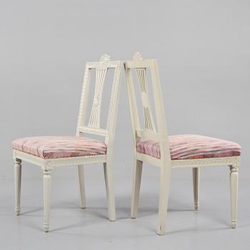 STOLAR, 12 st, gustaviansk stil, 1900-talets andra hälft.
