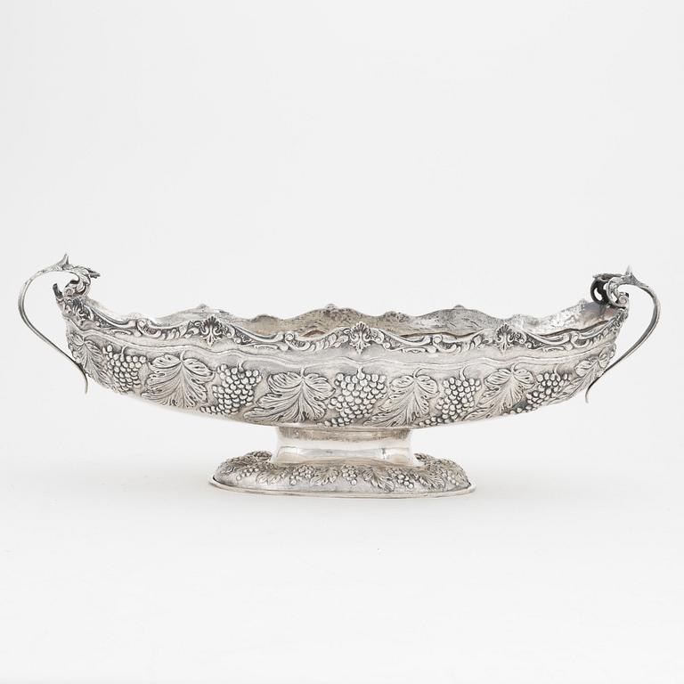 Jardiniere, silver 900, Turkiet, 1900-talets mitt.