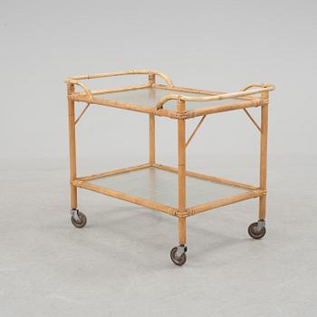 A bambu furniture suite from E.W. Ottosson korgmöbelfabrik, Stockholm, 1940's.