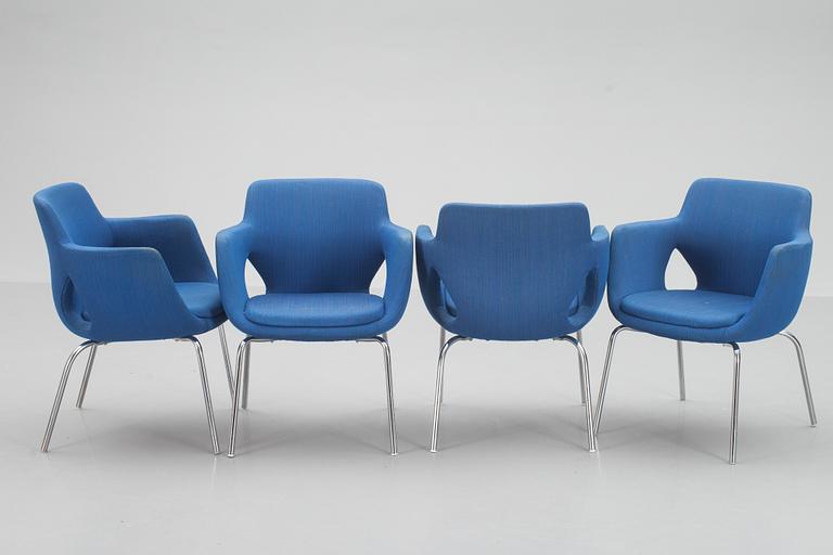 KARMSTOLAR, 4 st, möjligen Overman.