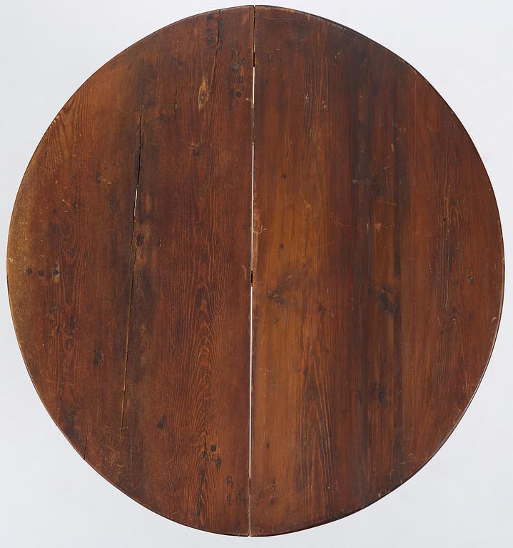 A Swedish Baroque gate-leg table, early 18th century.