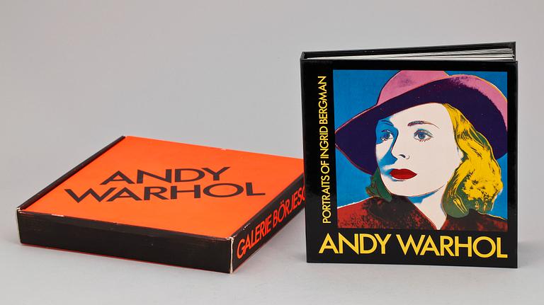 BOK, "Portraits of Ingrid Bergman", Andy Warhol, Galleri Börjesson, 1983.