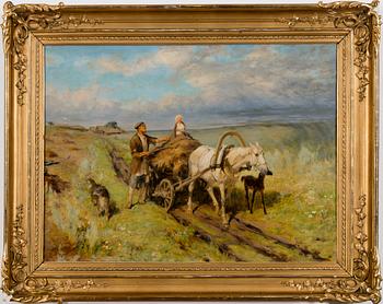 VASILI MAKSIMOVICH MAKSIMOV, SUMMER DAY IN THE FIELD.