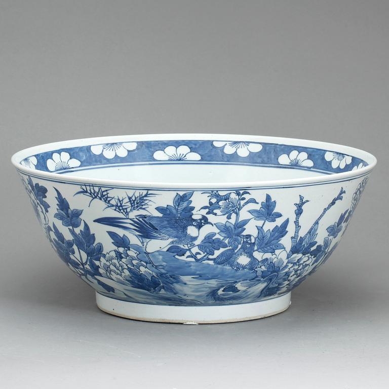 BÅLSKÅL, porslin, Kina, 1800-tal.