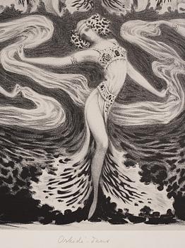 Tyra Kleen, mapp med sju litografier.