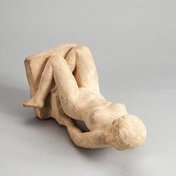 BEN RENVALL, skulptur, lergods, signerad och daterad 1942-45.