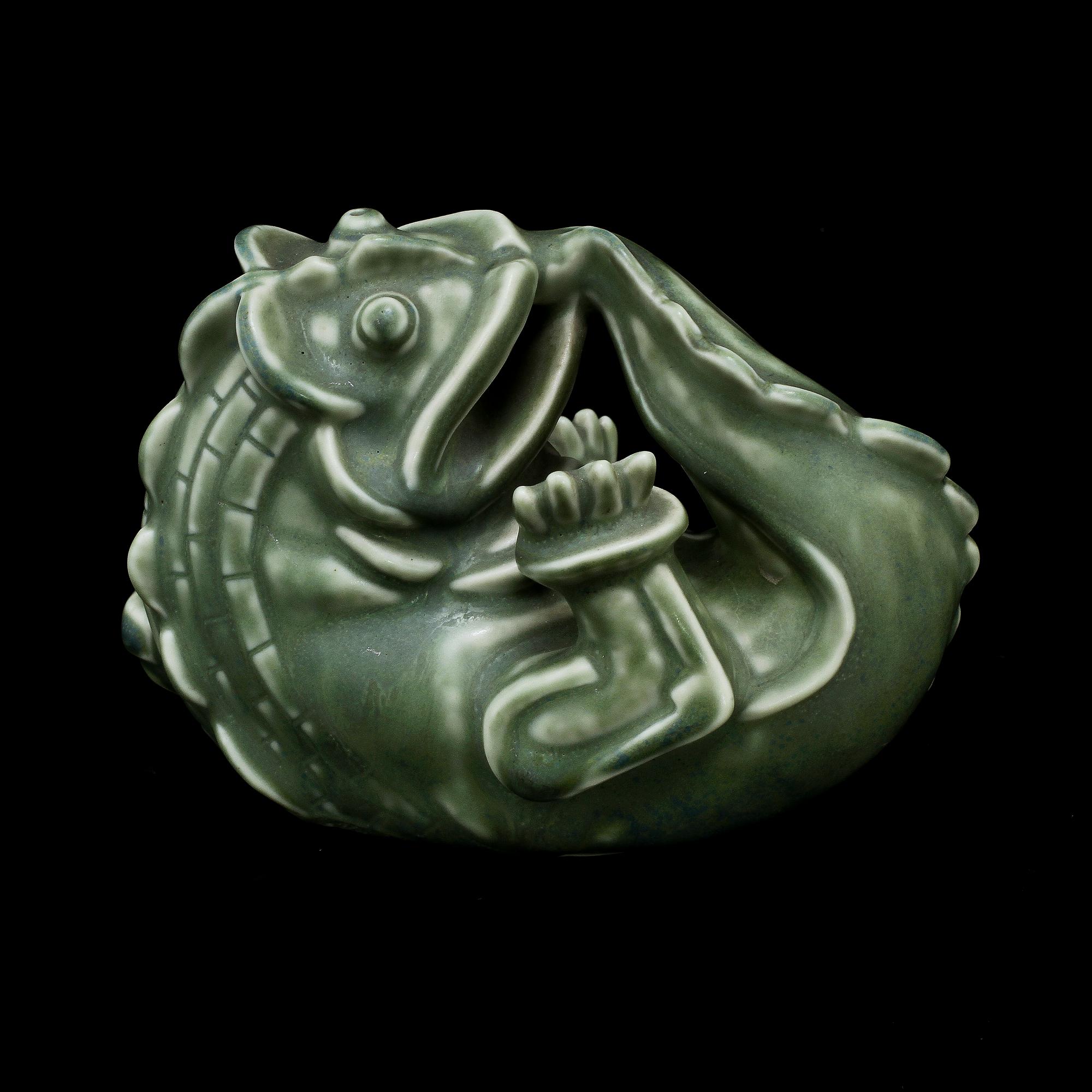 FIGURIN, stengods, Wilhelm Kåge, Gustavsberg, 1900-tal.