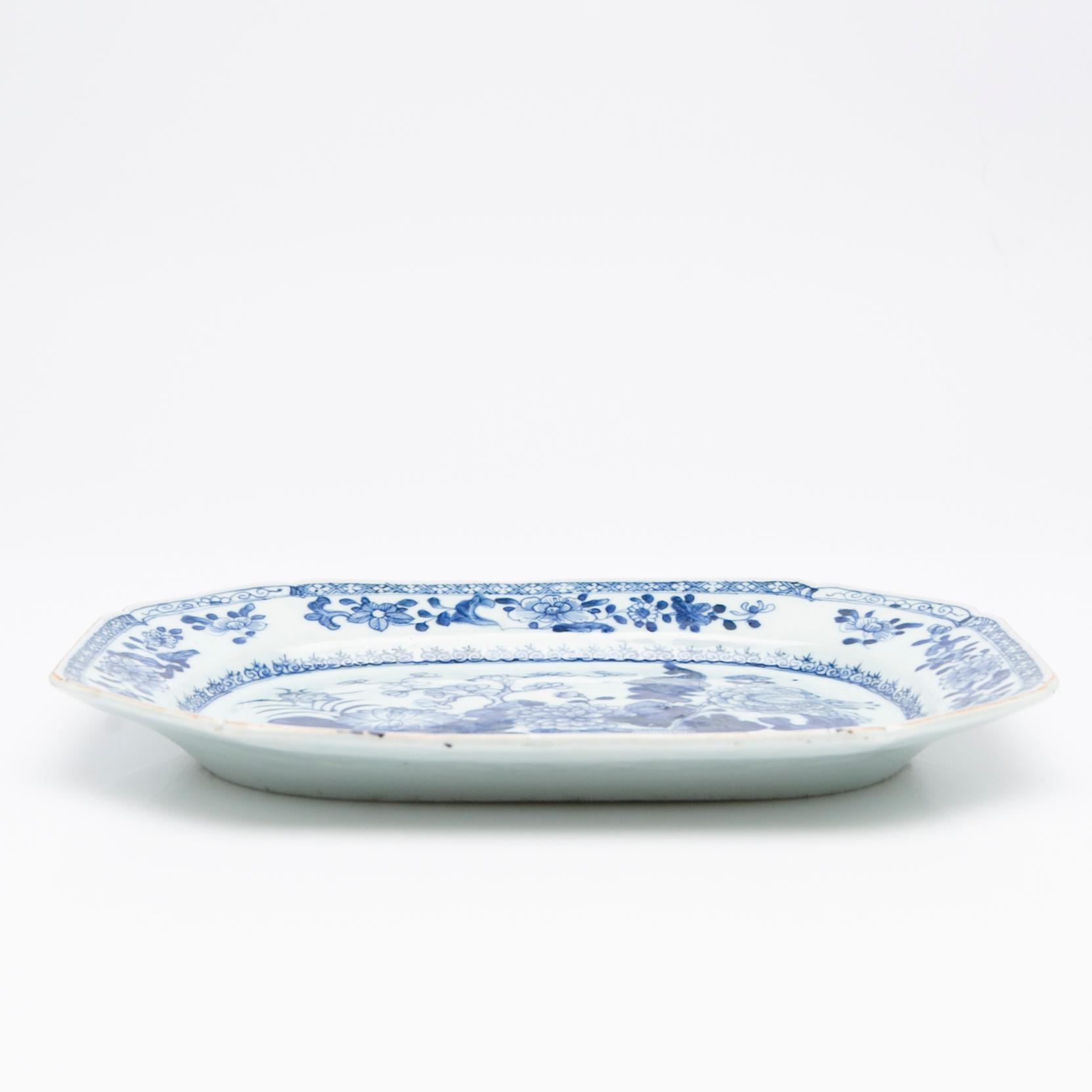 Stekfat, Kina, porslin, Qingdynastin, Qianlong (1736-95).