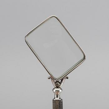 GEORG JENSEN, a sterling silver magnifying glass, Denmark 1933-44.