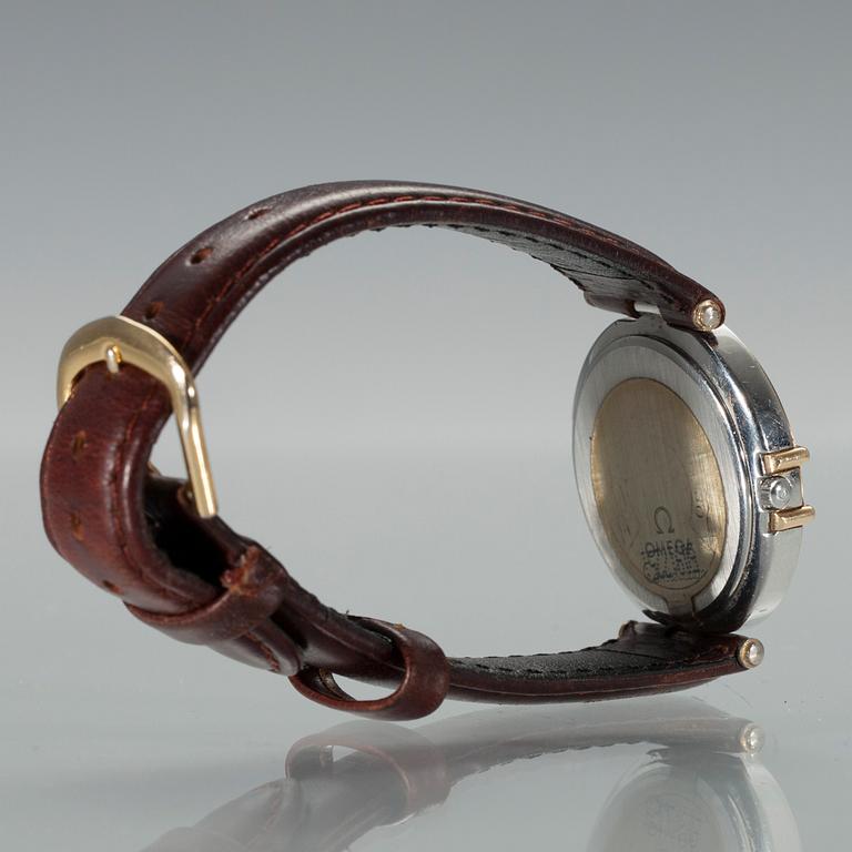 ARMBANDSUR, herr, Omega Constellation, guld och stål.