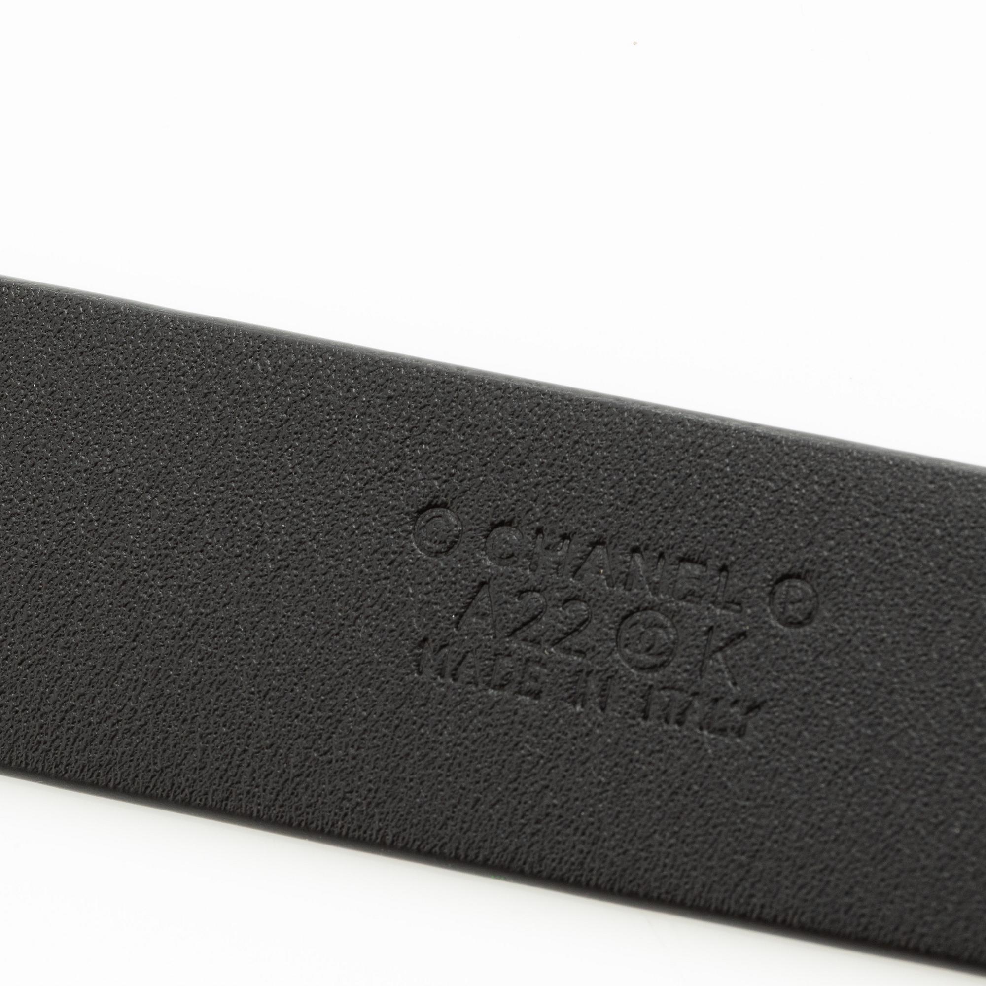 Chanel, skärp, storlek 75, 2022.