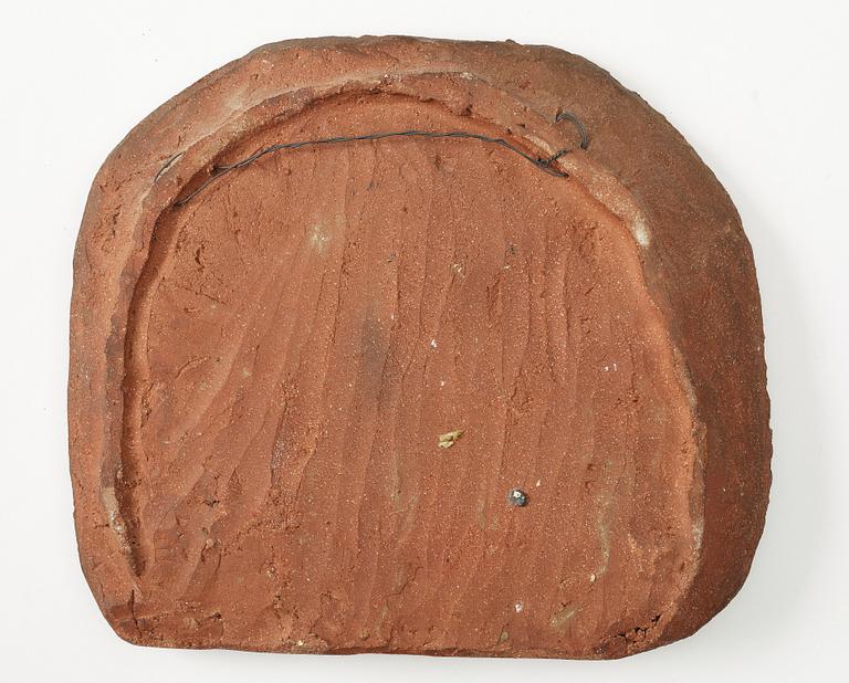 VÄGGRELIEF, stengods, Tyra Lundgren Gustavsberg.