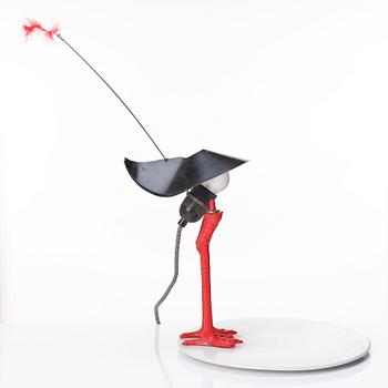 Ingo Maurer, bordslampa, "BiBiBiBi", ed. 137/500, Tyskland, 1980-tal.
