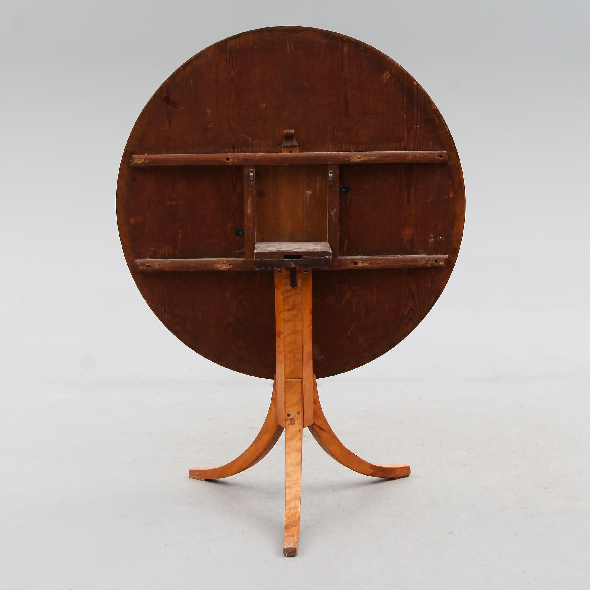 FÄLLBORD, 1800-talets andra hälft.