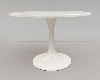 KARMSTOLAR, 6 st "Tulip"samt BORD, Robin Day, 1900-talets andra hälft.