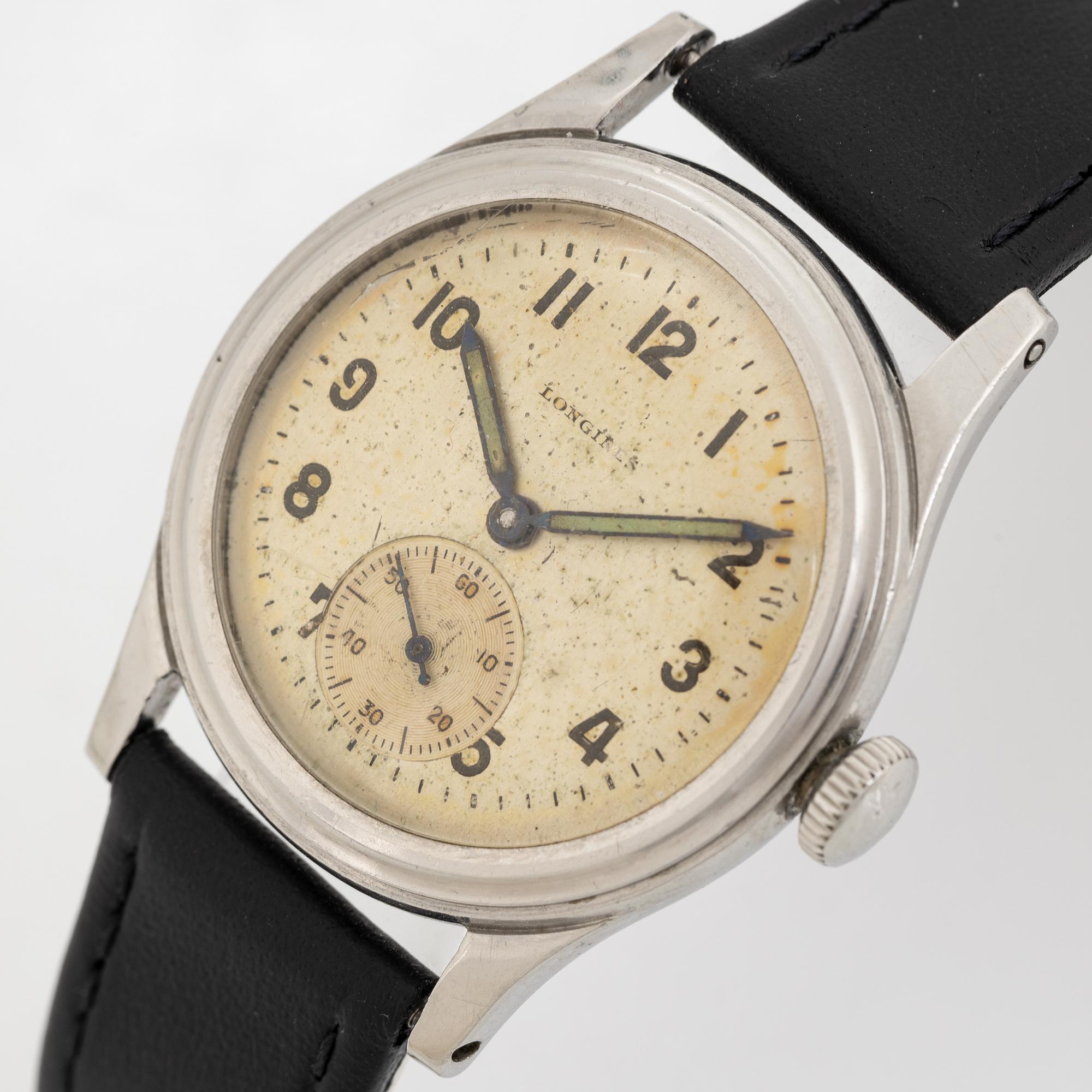 Longines, "Sei Tacche" wristwatch, 33,5 mm.