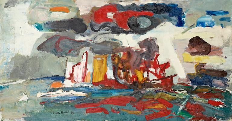 Staffan Hallström, "Storm" (Till Marcus Larssons ära).