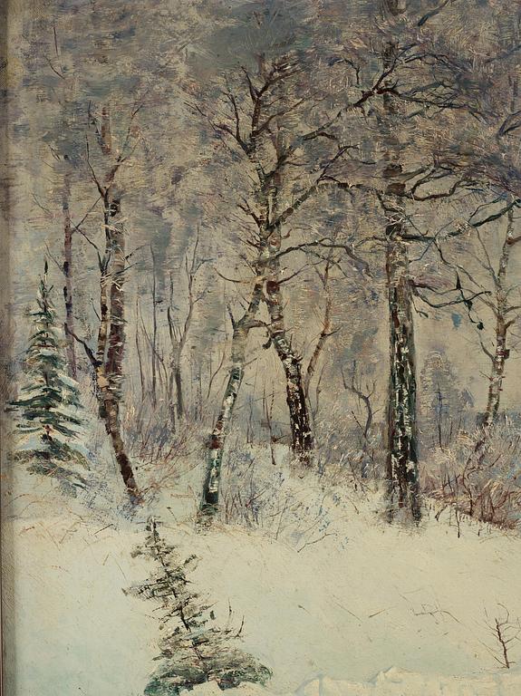 Carl Johansson, Winter Landscape.