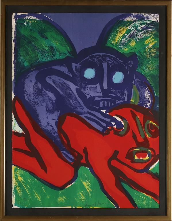 BENGT LINDSTRÖM, färglitografi, signerad och numrerad 116/200.