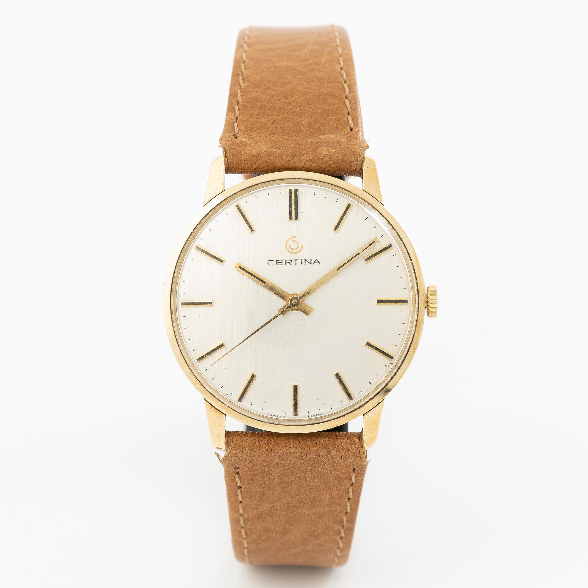 Certina, wristwatch, 34 mm.