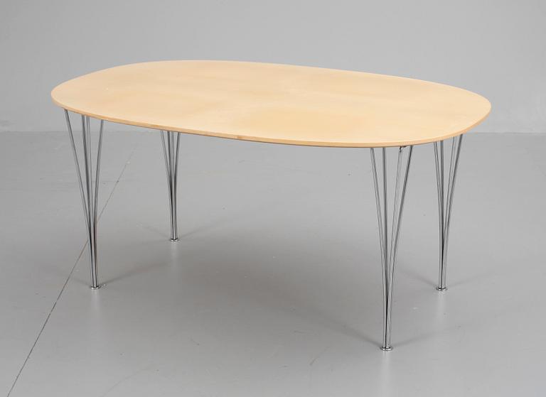 BORD, "Superellips", Bruno Mathsson o Piet Hein för Fritz Hansen, 1985.