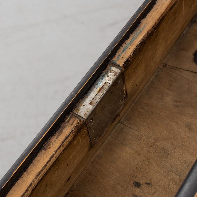 A partially rococo, 18th century writing desk.
