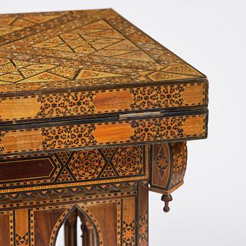 Spelbord, Damaskus Syrien, omkring år 1900.