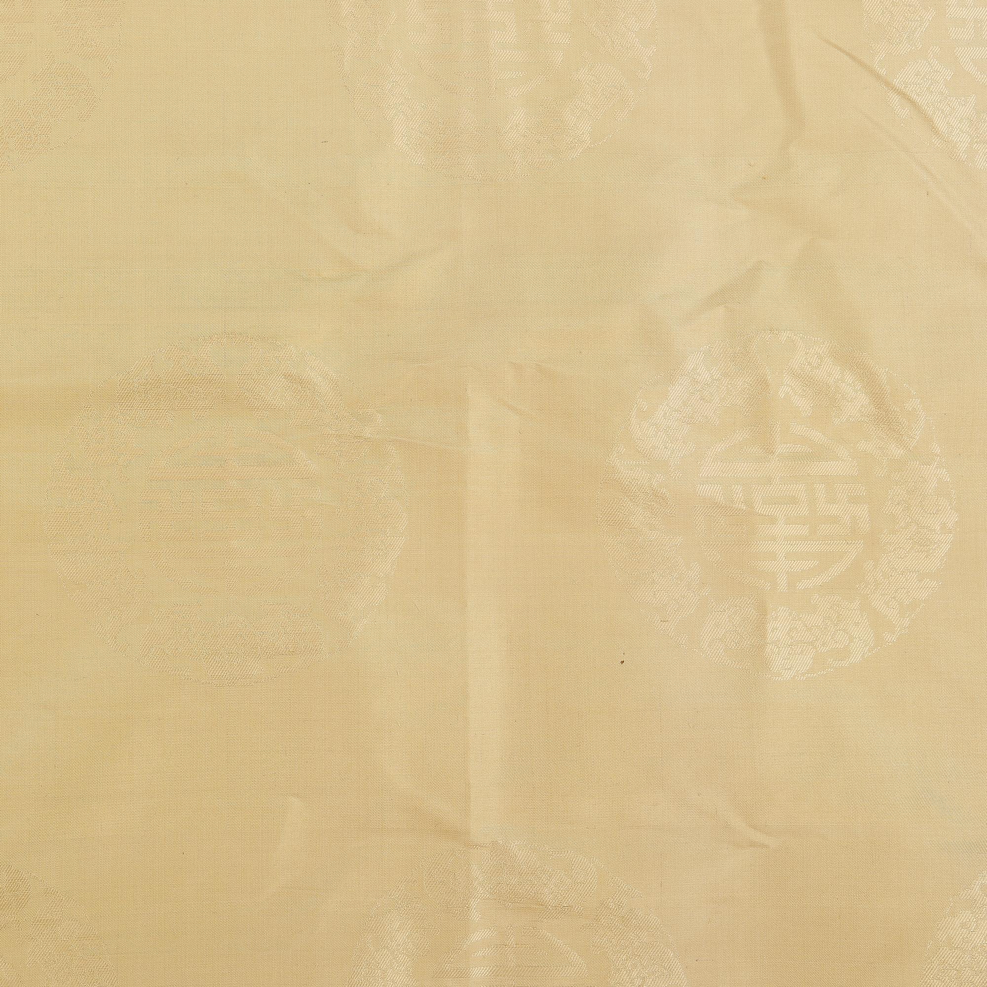 SIDENBRODERI, Kina, omkr år 1900. Ca 205x76.