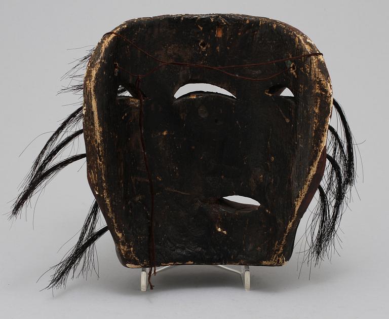 MASK, trä, Kina, 1900-talets andra hälft.