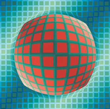 232. Victor Vasarely, "Dagann".