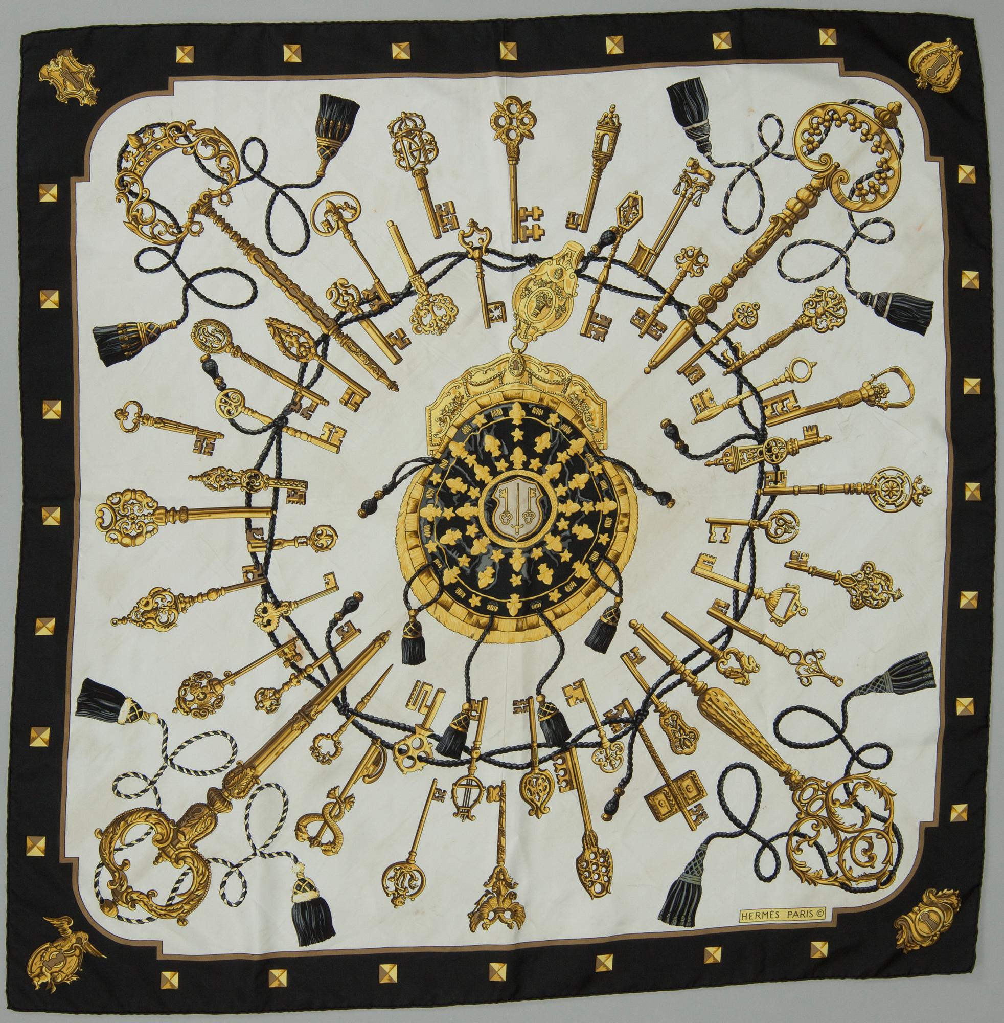 SCARF, "Les Cles", Hermès.
