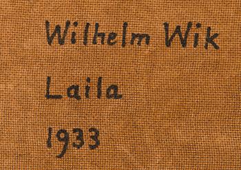 Wilhelm Wik, Laila.
