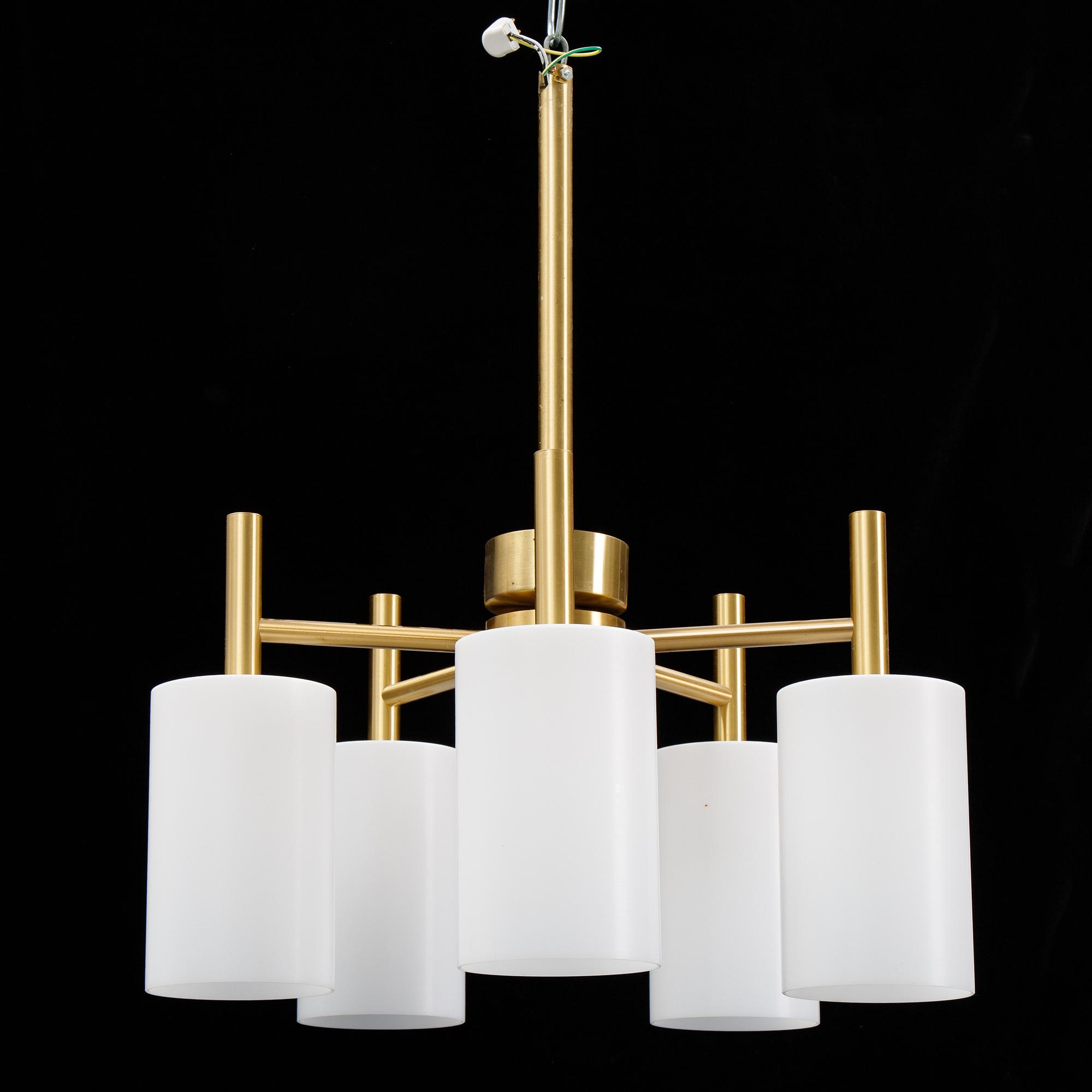 Uno & ÖSten Kristiansson, ceiling lamp, Luxus, second half of the 20th century.