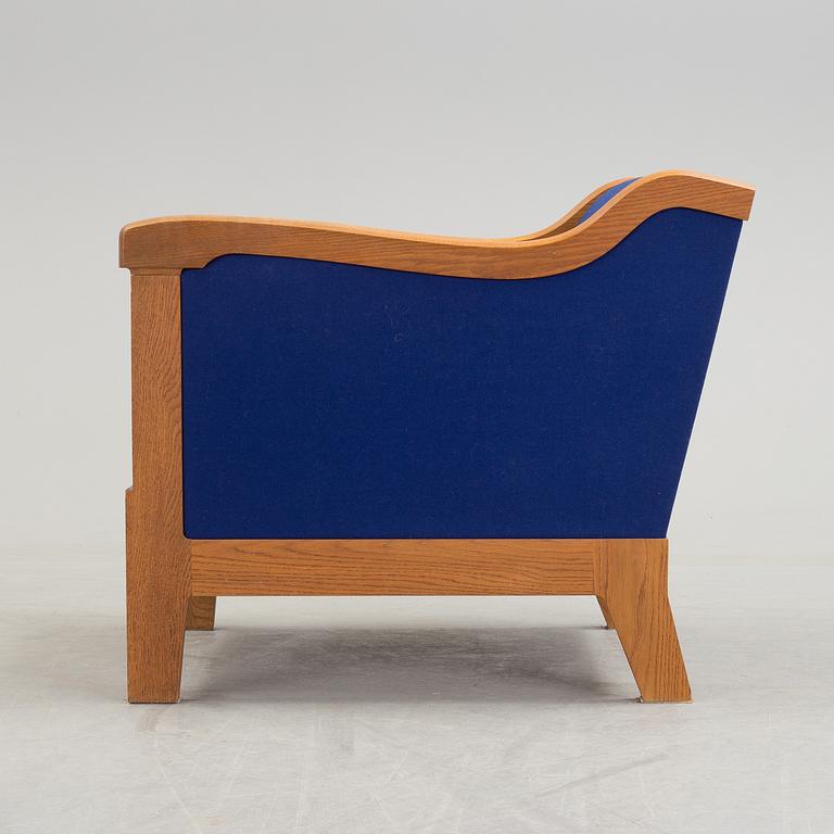 MATS THESELIUS, a 'Jägermeister' oak easy chair.