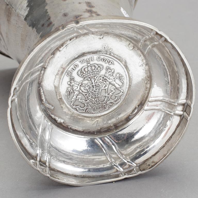 POKAL, silver, Stephan Westerstråhle, Stockholm år 1800. Ca 540 g.