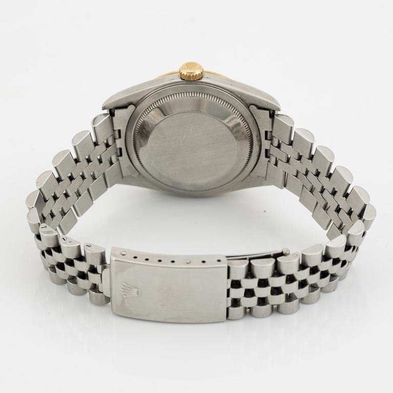 Rolex, Oyster Perpetual, Datejust, Chronometer, armbandsur, 36 mm,