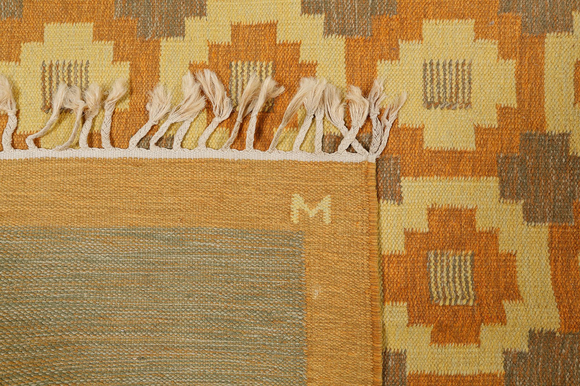 MATTA, rölakan, monogramsignerad M, 1900-talets andra hälft, 240x170 cm.