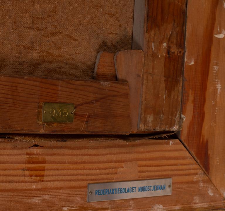 Ehrnfried Wahlqvist, Stockholm's approach to Gamla Stan.