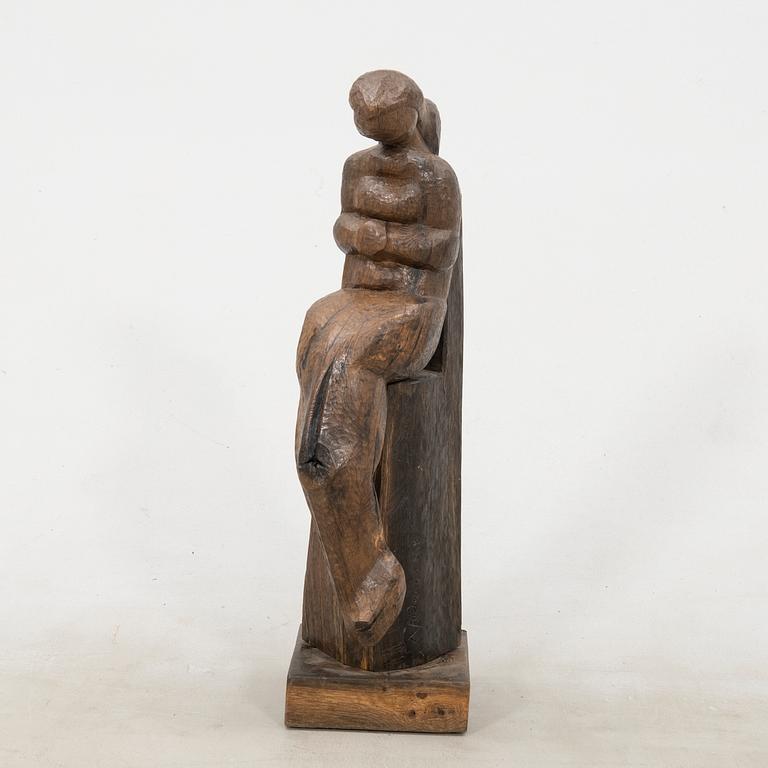 Allan Jäderås, sculpture Woman with child.