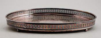BRICKA, nysilver, England, 1900-talets mitt.