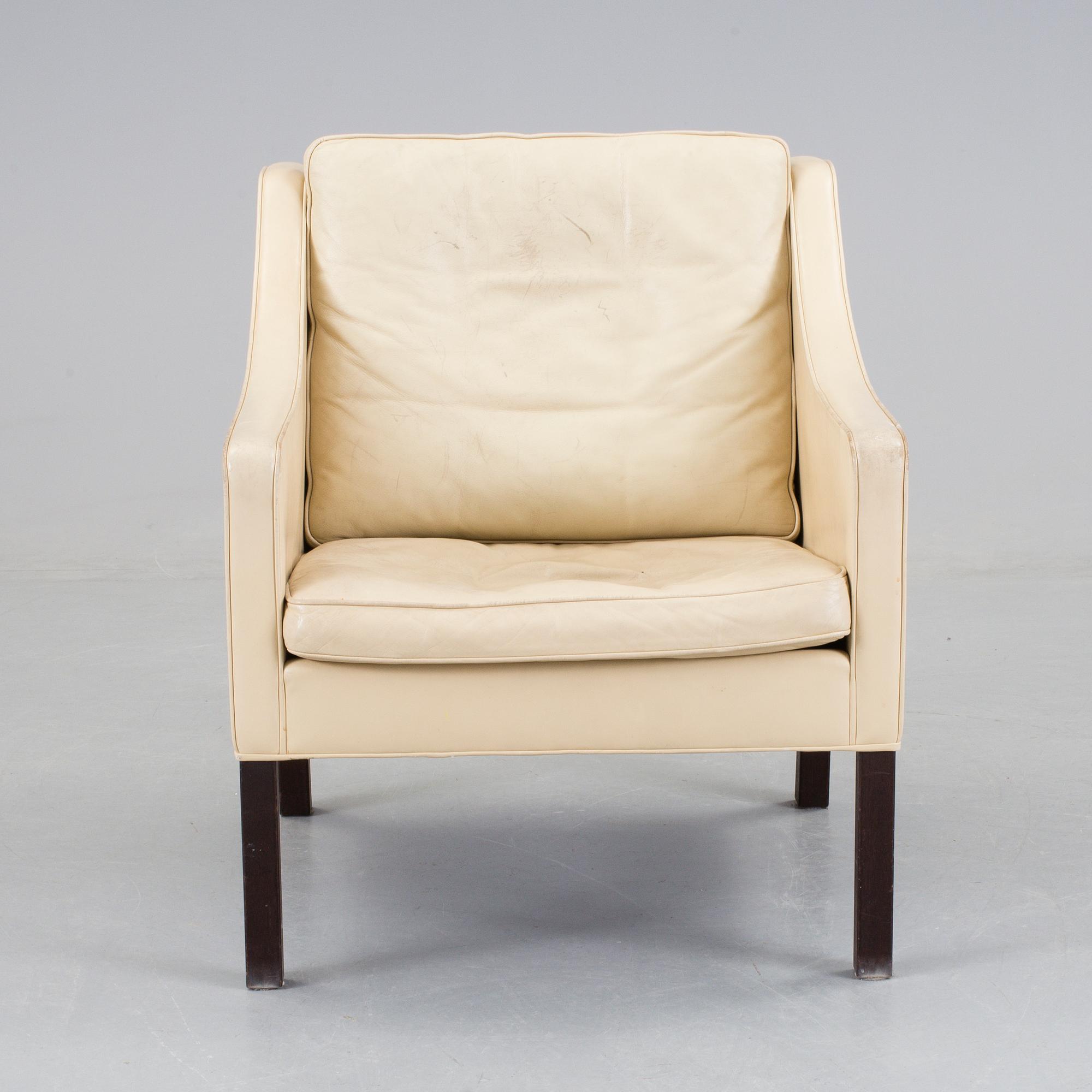 BØRGE MOGENSEN, fåtölj, "Lounge Chair", modell 2207.