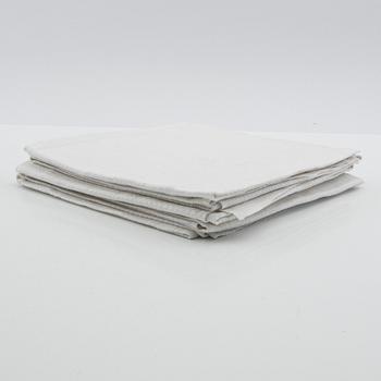 Napkins a total of 73 pcs damask various patterns first half of the 20th century.