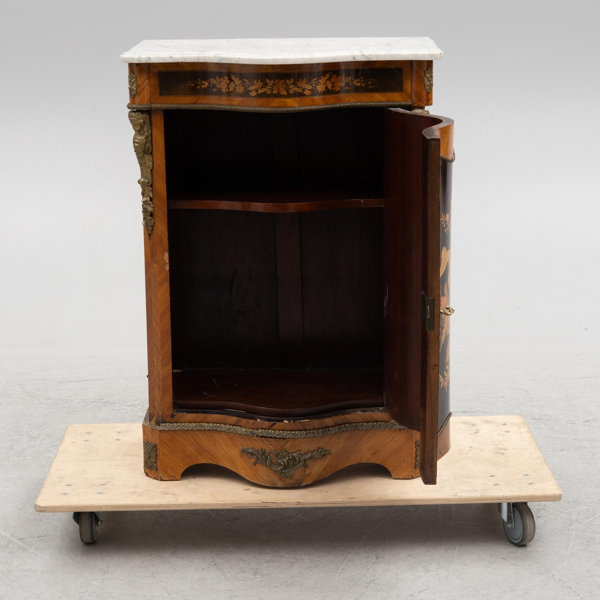 A cabinet, Louis XVI style, France, circa 1900.