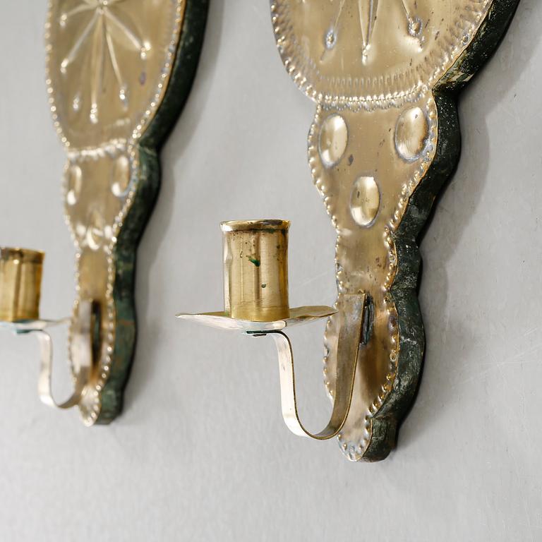 A pair of 19th century ligth sconces.