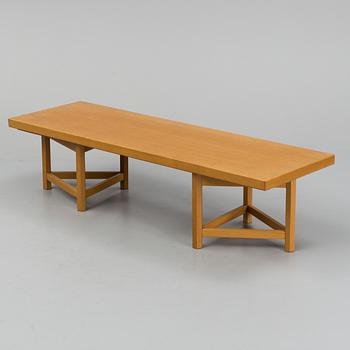 CARL GUSTAF HIORT AF ORNÄS, attributed to. An oak bench/table from Gösta Westerberg AB, Stockholm.