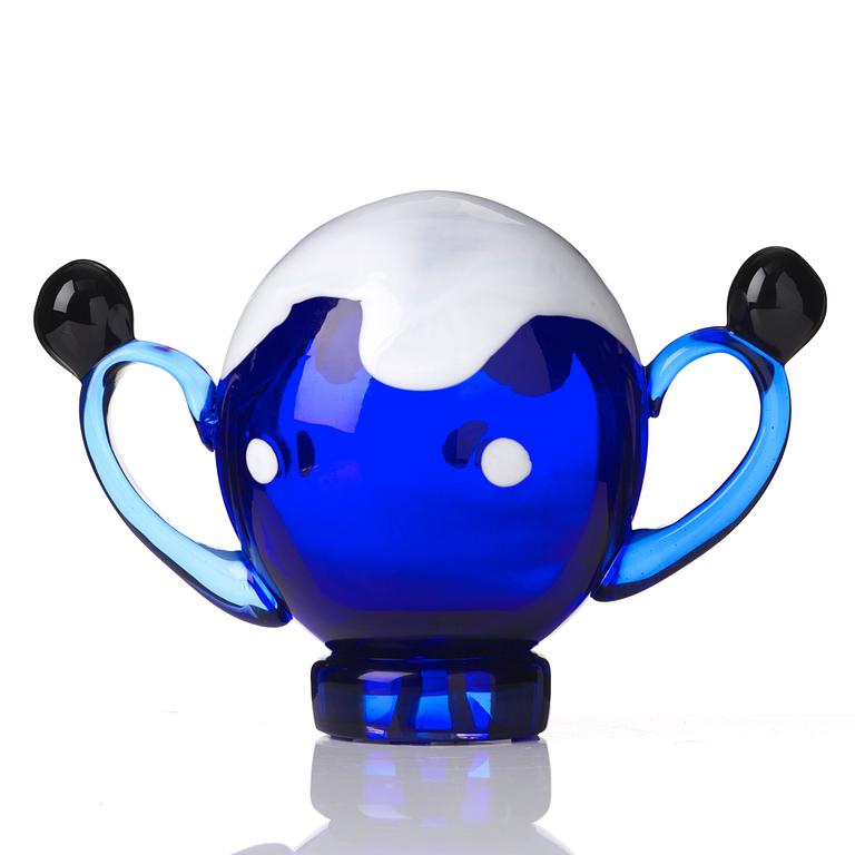 ERNST BILLGREN, a "Minnie" glass sculpture, Berengo Studio, Italy 2000, ed. 14/29.