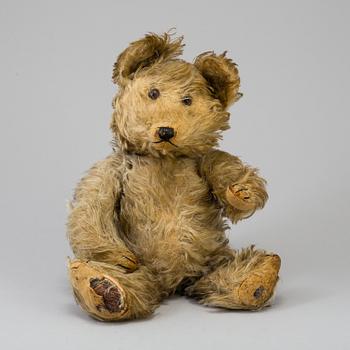 a tebbybear with musicbox by Josef Pitrmann Germany 1920-30's.