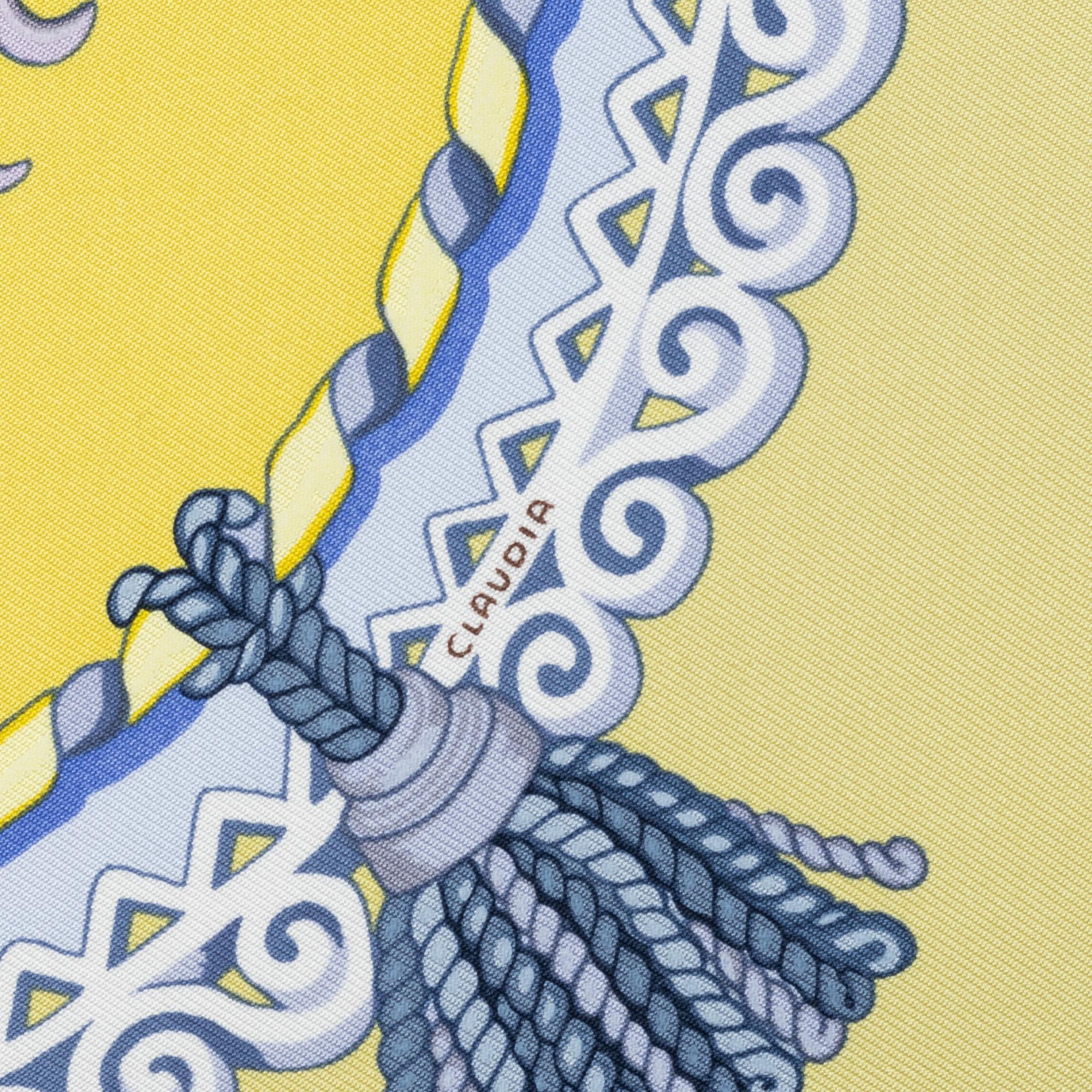 Hermès, scarf, "Paperoles".