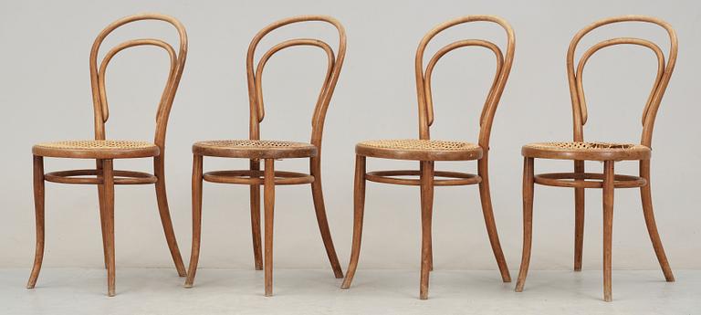 STOLAR, 4 st, Thonet, 1900-talets början.